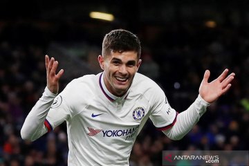 Pulisic cetak trigol sempurna, Chelsea menang dari Burnley