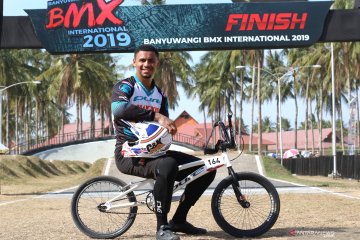 Caroline Buchanan dan Quillan Isidore juara Banyuwangi BMX International 2019