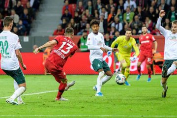 Leverkusen bermain imbang 2-2 dengan Werder Bremen