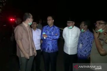 Anies tinjau kebakaran RS Mayapada pastikan pasien tertangani