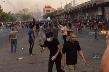 74 tewas dalam protes anti-pemerintah Irak
