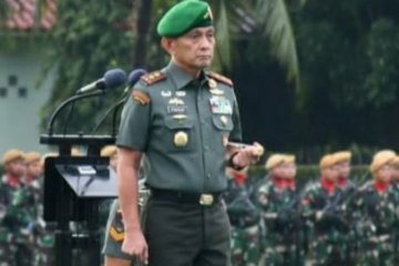 450 tentara penjaga perbatasan Indonesia-Malaysia dilepas dari Dumai