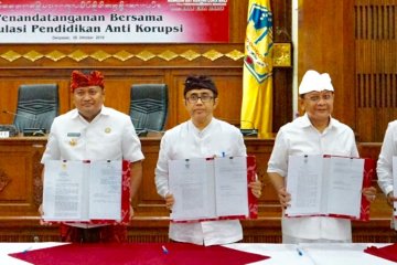 Pemda se-Bali sepakati pendidikan antikorupsi di sekolah