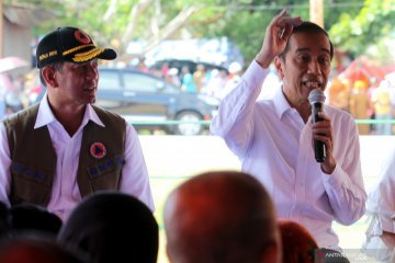 Jokowi janji dana bantuan gempa Ambon diberikan langsung ke korban