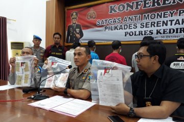 Polisi Kediri ungkap kasus dugaan suap di pilkades