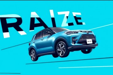Toyota Raize 2020 akan debut pekan depan di Jepang