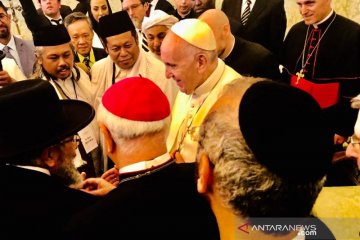 Wakil NU dan Muhammadiyah bertemu Paus