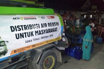 ACT Jatim salurkan bantuan air bersih di musim kemarau