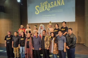 Wayang orang "Sang Sukrasana" ceritakan kekuatan rakyat dan kekuasaan