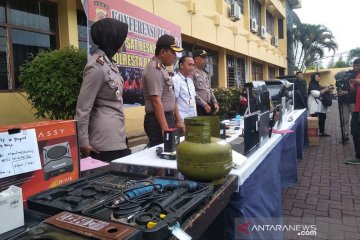 Polisi tangkap komplotan pencurian spesialis rumah kosong