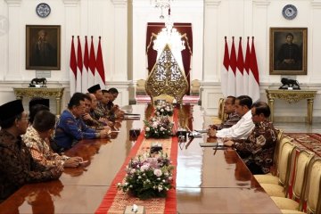 Pimpinan MPR temui Presiden Jokowi matangkan rencana pelantikan