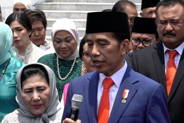 Jokowi minta menteri segera bekerja