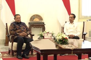 Jokowi bertemu SBY bahas kondisi politik bangsa terkini