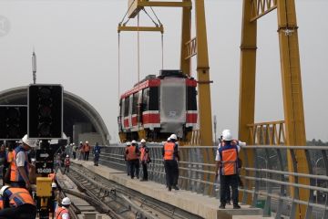 LRT Cibubur - Cawang akan uji coba akhir Oktober