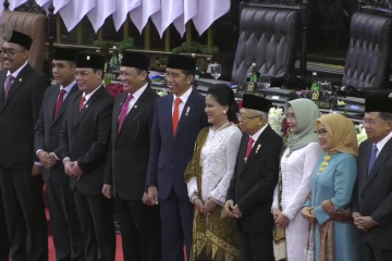 Joko Widodo-Ma'ruf Amin resmi memimpin Indonesia
