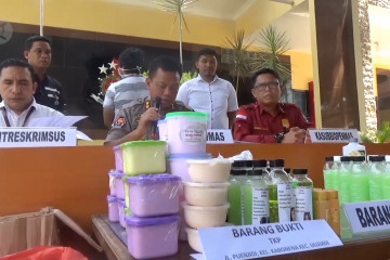 Polisi amankan pengedar ribuan kosmetik ilegal