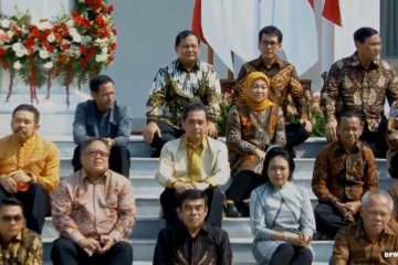 Pesan Jokowi kepada para menteri