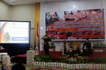 BPBD Sumbar latih jurnalis kaji kebutuhan pascabencana