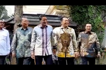 Pimpinan MPR  temui Sandiaga Uno