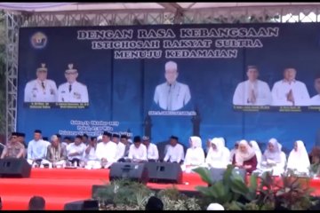 Istighosah Rakyat Sultra Untuk Pelantikan Presiden