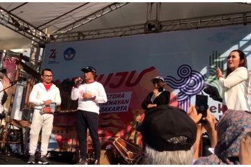 Sosialisasi Pekan Kebudayaan Nasional di CFD Senayan