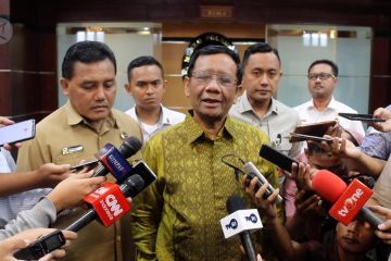 Menko Polhukam gelar rapat perdana dengan sejumlah menteri