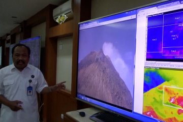 Pasca erupsi, status Gunung Merapi tetap waspada level II
