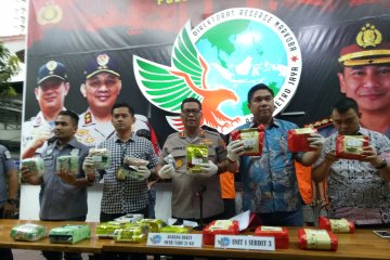 Polda Metro Jaya ungkap jaringan narkoba Malaysia-Pekanbaru-Jakarta