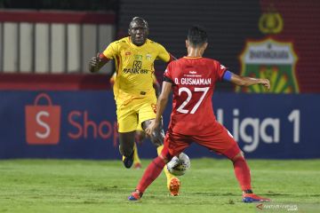 Herman Dzumafo antar Bhayangkara kalahkan Barito Putera 2-1