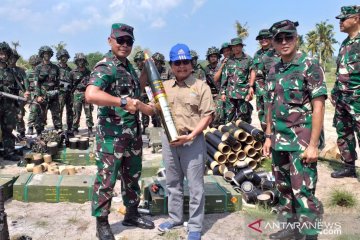 TNI AL latihan di Belitung, Wagub Babel beri apresiasi