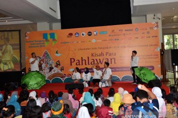 Relawan dan komunitas gelar festival dongeng di Museum Nasional