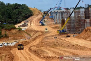 Hutama Karya: Progres Tol Pekanbaru-Dumai capai 72,42 persen