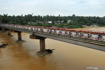 Tour de Singkarak, jalan Solok Selatan tutup lima jam