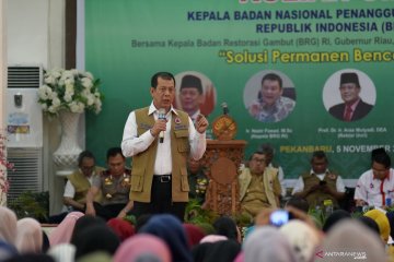 Kepala  BNPB di Universitas Riau