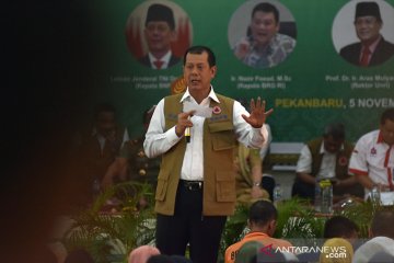 Kepala BNPB optimistis luasan karhutla turun di 2020