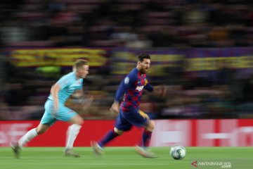 Barcelona ditahan imbang 0-0 Slavia Praha