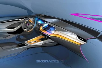 Desain Skoda all new Octavia 2020 tampak lebih modern