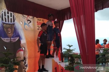 Jonel Carcueva pebalap tercepat etape "maut" TdS 2019