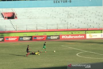 Babak pertama, Matos bawa Bhayangkara FC unggul 1-0 atas Persipura