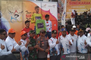 Tiga pebalap Indonesia bersaing sengit di etape VI TdS 2019