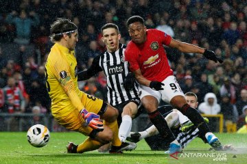 Liga Eropa: Manchester United kalahkan Partizan 3-0