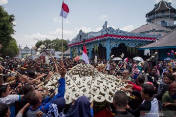 Meriahnya grebeg Sekaten di Keraton Kasunanan Surakarta Hadiningrat