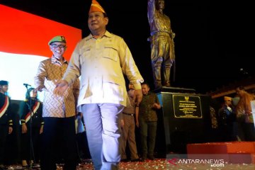 Menhan meresmikan patung Jenderal Soedirman di Sleman