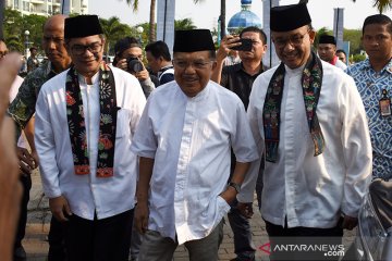 Bertemu JK, Anies bicarakan Masjid Apung Ancol jadi ikon masjid unik