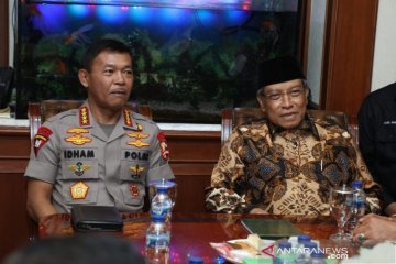 Kapolri menyambangi PBNU perkuat silaturahim