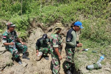 Lanud Silas Papare musnahkan bom dan amunisi sisa PD II