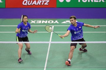 Rinov/Pitha terhenti di babak pertama Indonesia Masters