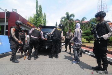 Polda Kalsel turunkan Unit K-9 perketat pengamanan Mako