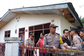Rumah terduga pelaku bom bunuh diri di Medan