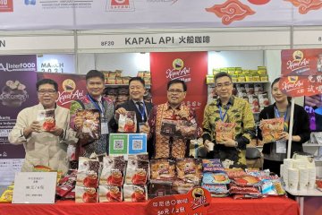 Industri makanan dan minuman Indonesia tampil di Tiongkok